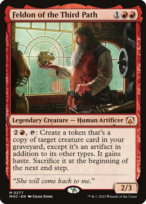 Feldon of the Third Path (March of the Machine Commander)