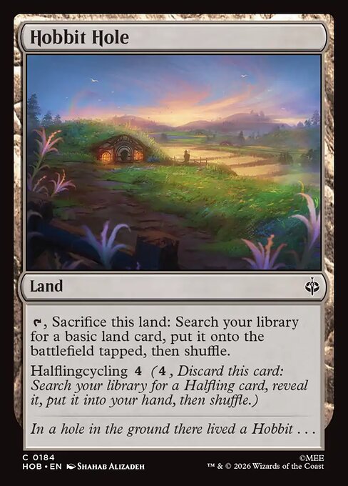 Hobbit Hole (The Hobbit)