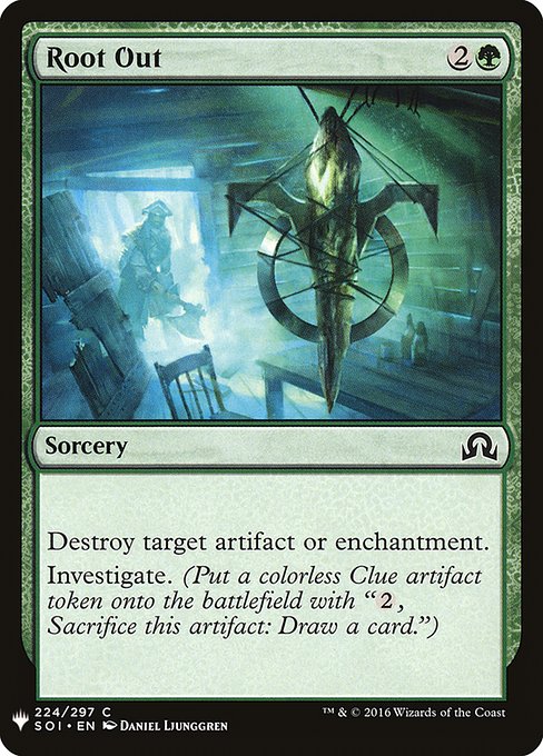 Root Out (The List)