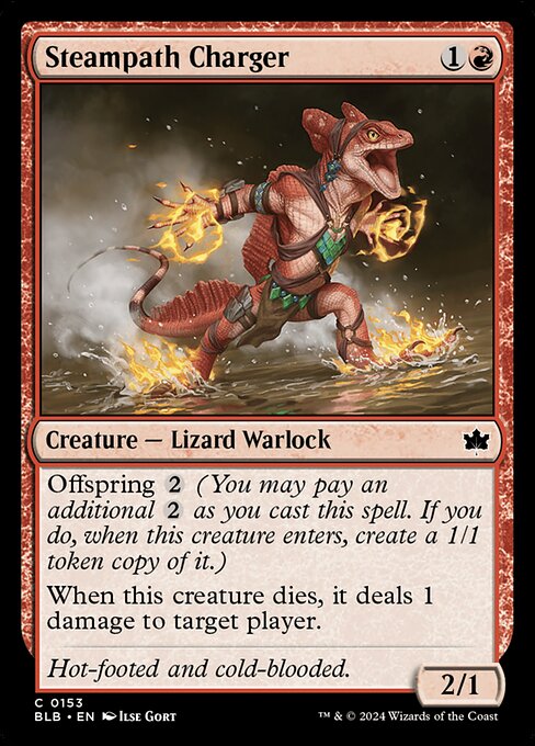 Steampath Charger (Bloomburrow)