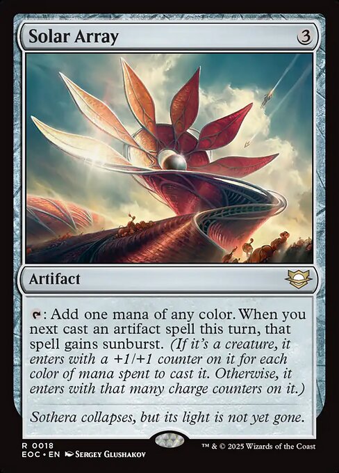 Solar Array (Edge of Eternities Commander)