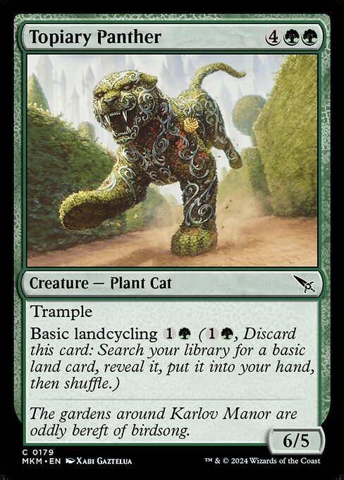 Topiary Panther (Murders at Karlov Manor)