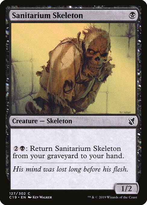 Sanitarium Skeleton (Commander 2019)