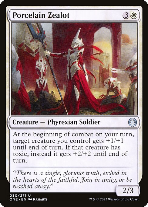 Porcelain Zealot (Phyrexia: All Will Be One)