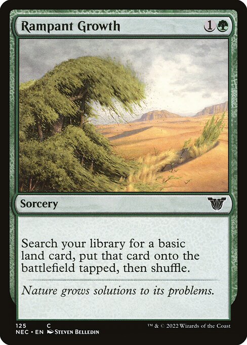 Rampant Growth (Neon Dynasty Commander)