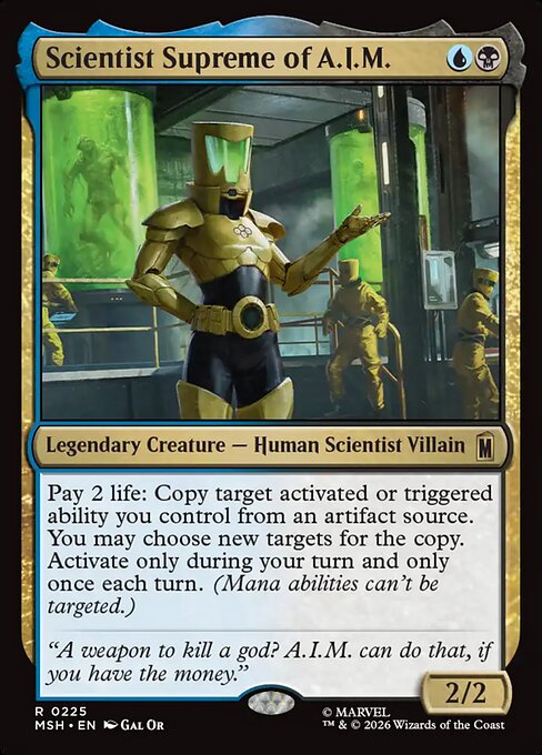 Scientist Supreme of A.I.M. (Marvel Super Heroes)