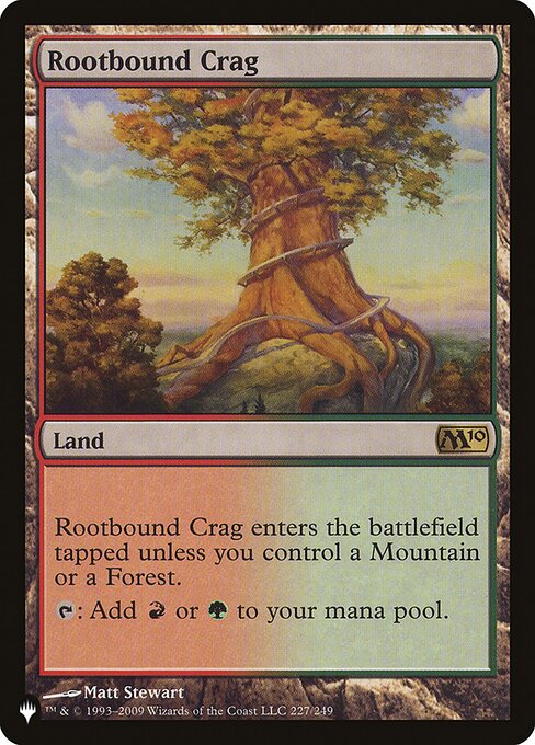 Rootbound Crag (The List)