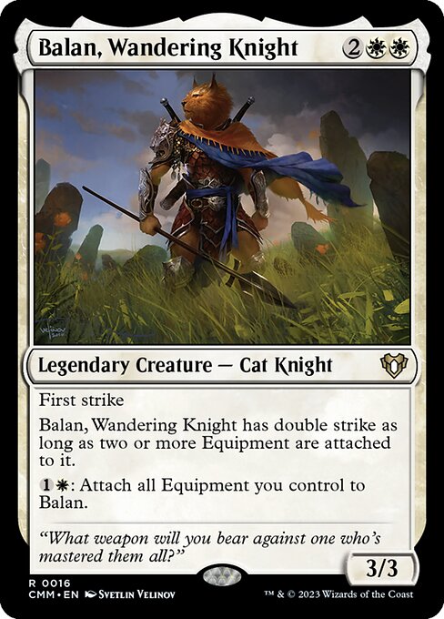 Balan, Wandering Knight (Commander Masters)