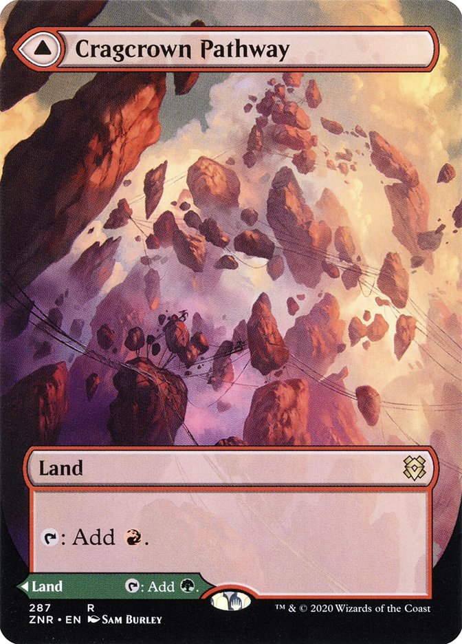 Cragcrown Pathway // Timbercrown Pathway (Zendikar Rising)
