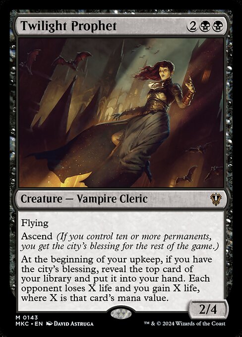 Twilight Prophet (Murders at Karlov Manor Commander)