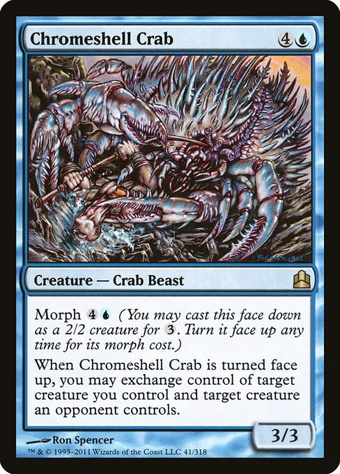 Chromeshell Crab (Commander 2011)