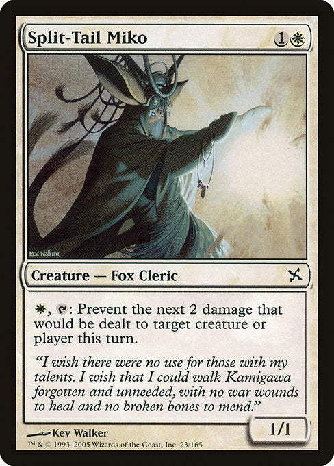 Split-Tail Miko (Betrayers of Kamigawa)