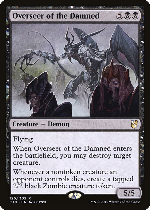 Overseer of the Damned (Commander 2019)