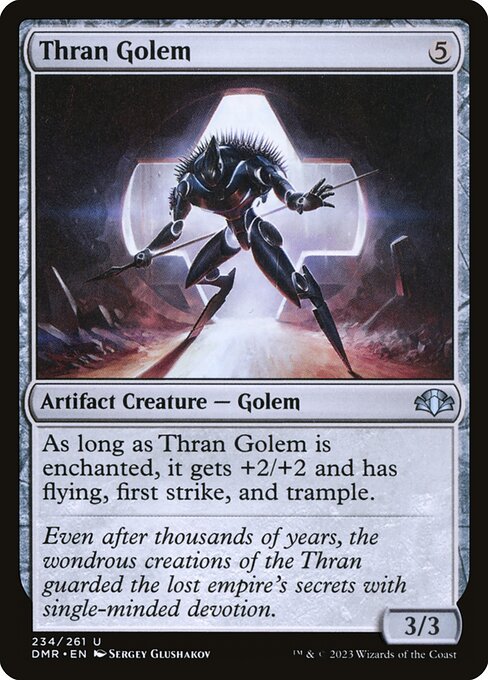 Thran Golem (Dominaria Remastered)