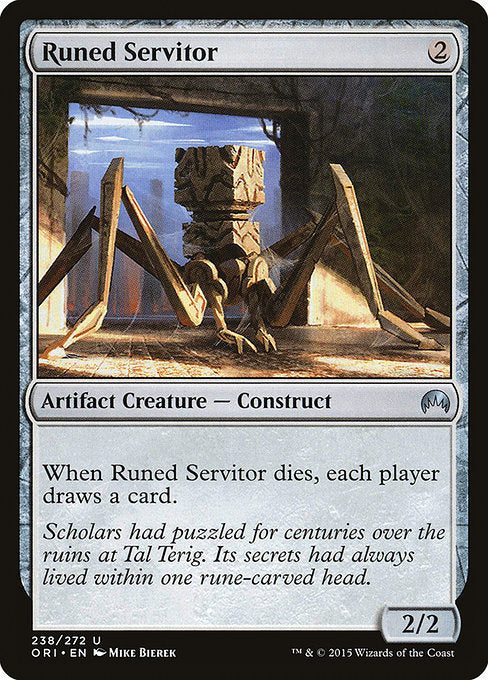 Runed Servitor (Magic Origins)