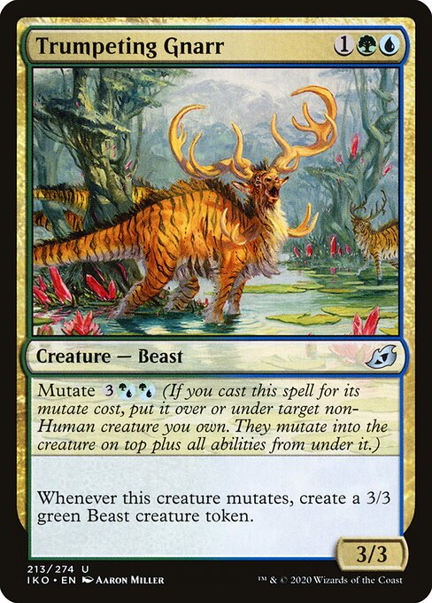 Trumpeting Gnarr (Ikoria: Lair of Behemoths)