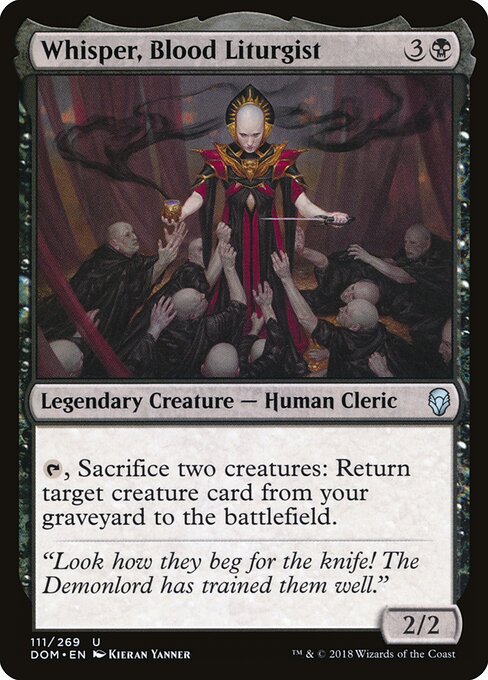 Whisper, Blood Liturgist (Dominaria)