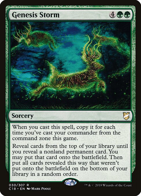 Genesis Storm (Commander 2018)