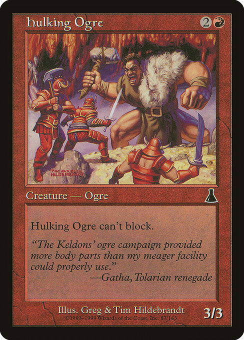 Hulking Ogre (Urza's Destiny)