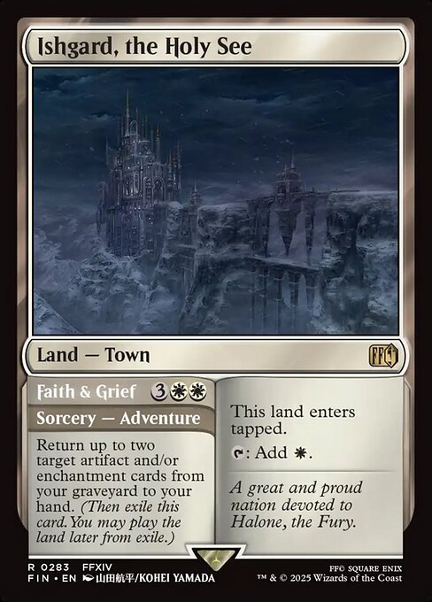 Ishgard, the Holy See // Faith & Grief (Final Fantasy)