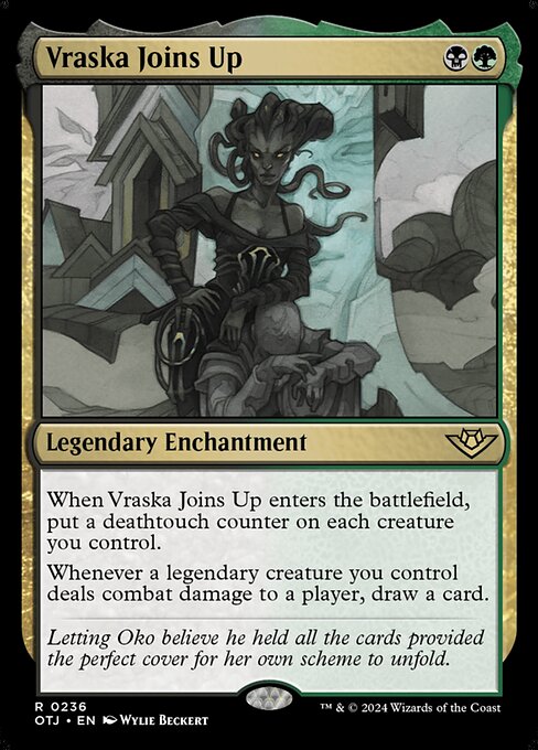 Vraska Joins Up (Outlaws of Thunder Junction)