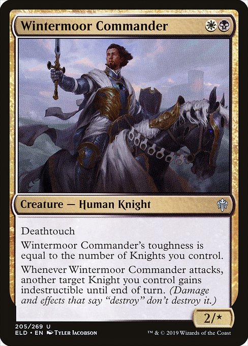 Wintermoor Commander (Throne of Eldraine)