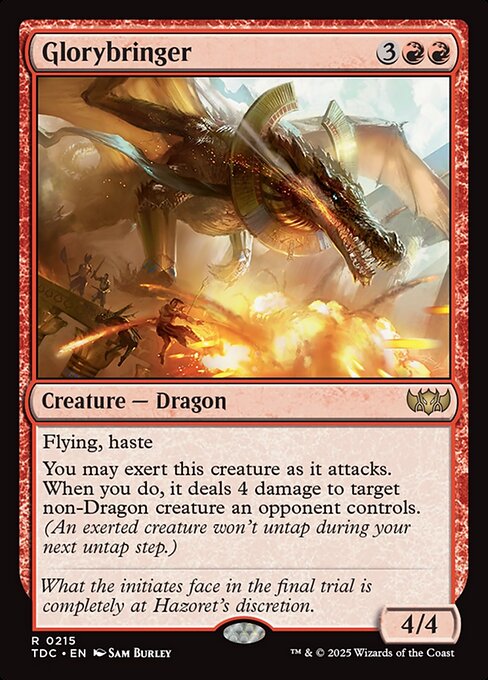 Glorybringer (Tarkir: Dragonstorm Commander)