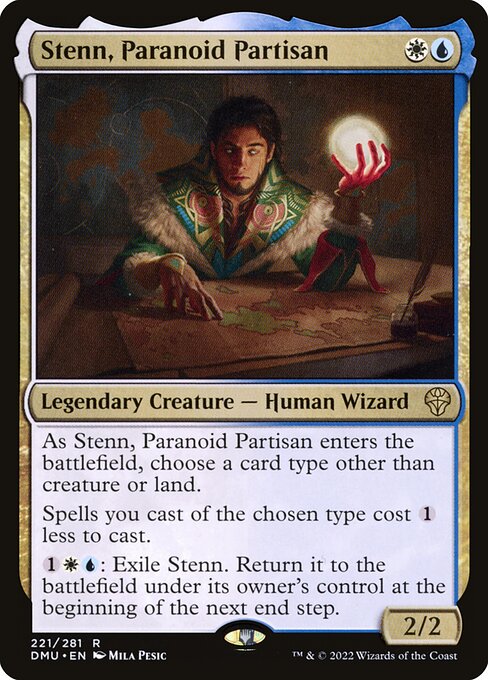 Stenn, Paranoid Partisan (Dominaria United)