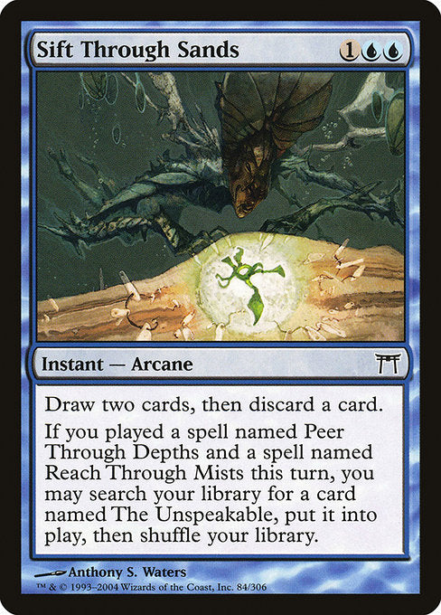 Sift Through Sands (Champions of Kamigawa)