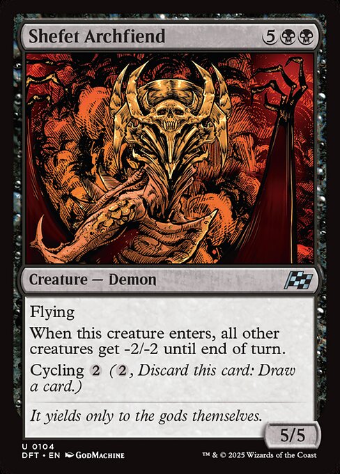 Shefet Archfiend (Aetherdrift)