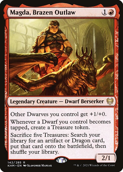 Magda, Brazen Outlaw (Kaldheim)