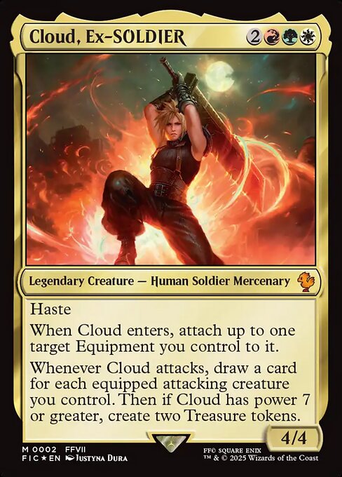 Cloud, Ex-SOLDIER (Final Fantasy Commander)