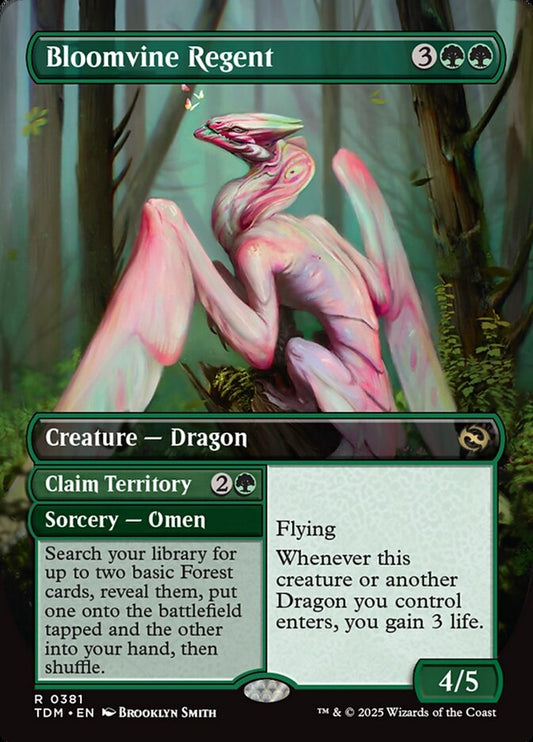 Bloomvine Regent // Claim Territory // Bloomvine Regent (Tarkir: Dragonstorm)