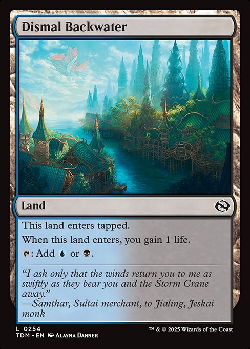 Dismal Backwater (Tarkir: Dragonstorm)