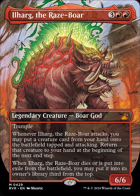 Ilharg, the Raze-Boar (Ravnica Remastered)