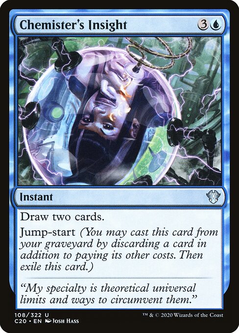 Chemister's Insight (Commander 2020)