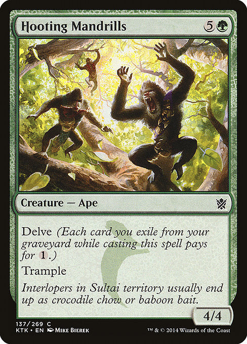 Hooting Mandrills (Khans of Tarkir)