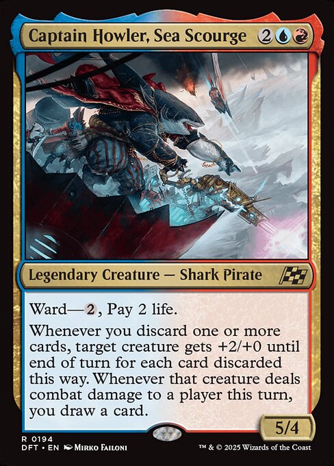Captain Howler, Sea Scourge (Aetherdrift)