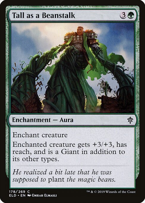 Tall as a Beanstalk (Throne of Eldraine)