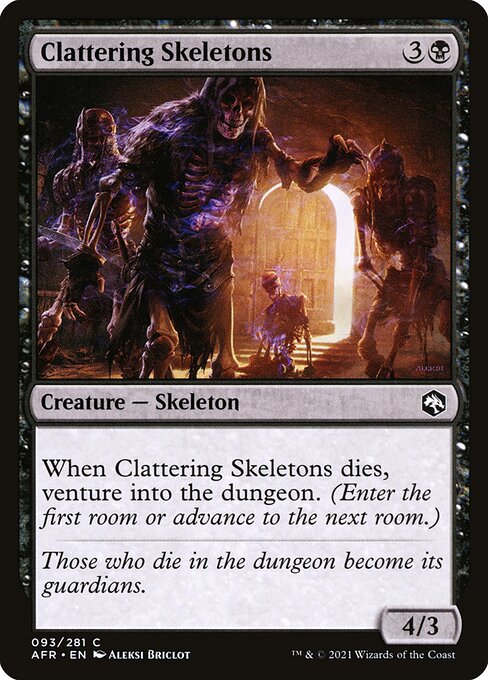 Clattering Skeletons (Adventures in the Forgotten Realms)
