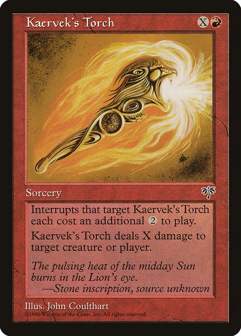 Kaervek's Torch (Mirage)