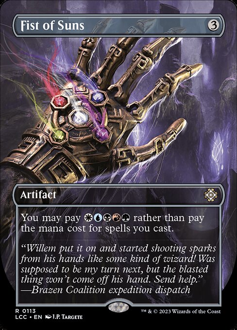 Fist of Suns (The Lost Caverns of Ixalan Commander)
