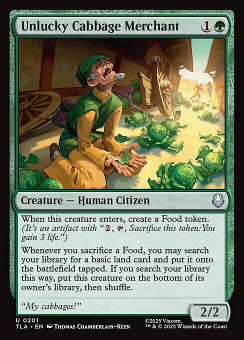 Unlucky Cabbage Merchant (Avatar: The Last Airbender)