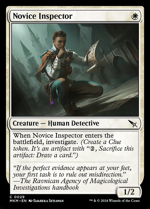 Novice Inspector (Murders at Karlov Manor)