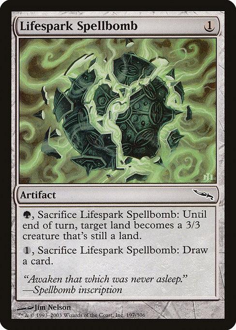Lifespark Spellbomb (Mirrodin)