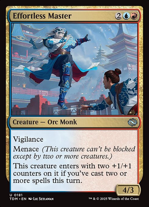 Effortless Master (Tarkir: Dragonstorm)