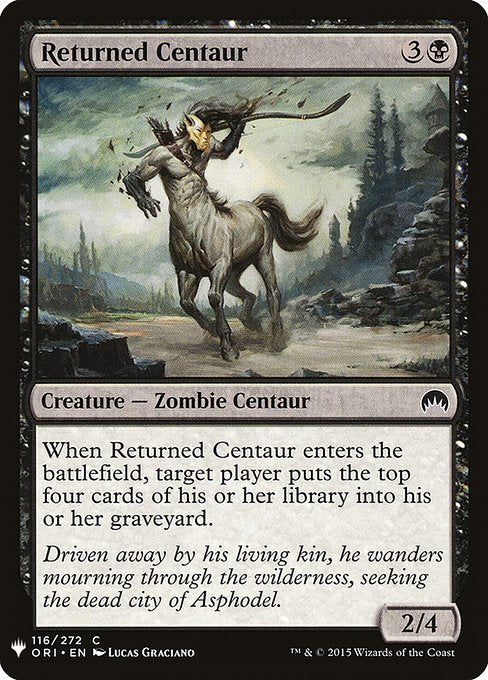 Returned Centaur (The List)
