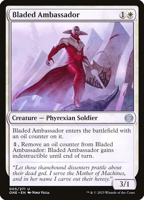 Bladed Ambassador (Phyrexia: All Will Be One)