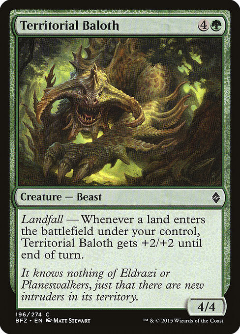 Territorial Baloth (Battle for Zendikar)