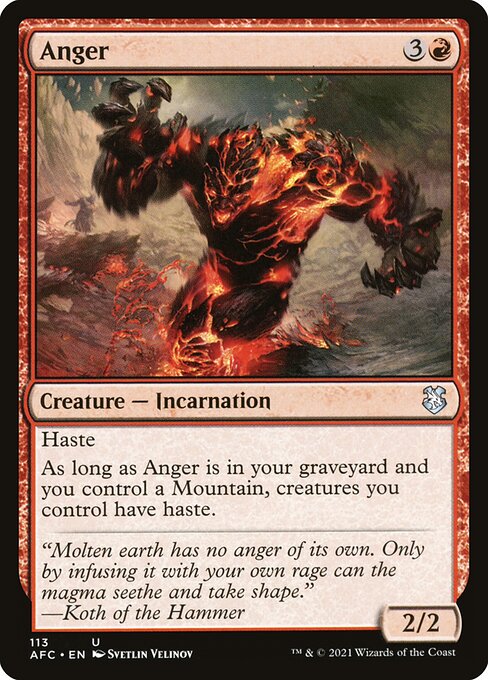 Anger (Forgotten Realms Commander)